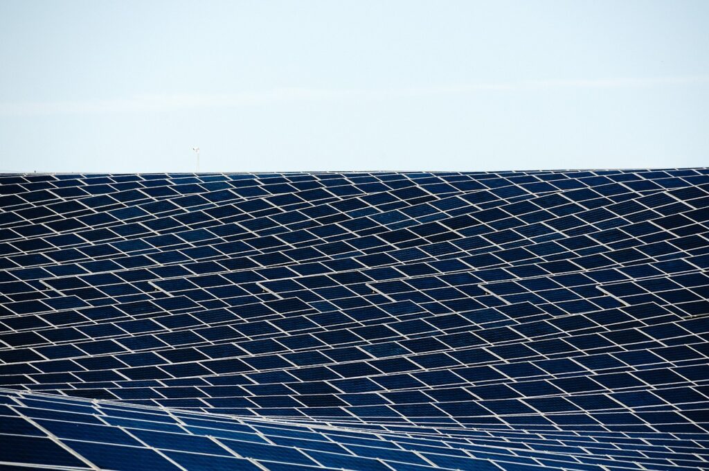Installera solceller på marken
